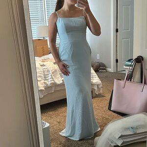 Azazie chiffon bridesmaid dress